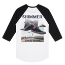 SHIMMER THE ALBUM ARTWORK UNISEX RAGLAN SHIRT