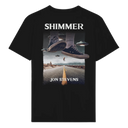 SHIMMER THE ALBUM ARTWORK UNISEX BLACK T-SHIRT