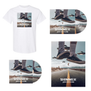 VIP SIGNED SHIMMER MERCH BUNDLE - UNISEX T-SHIRT, POSTER, SIGNED VINYL, & SIGNED CD
